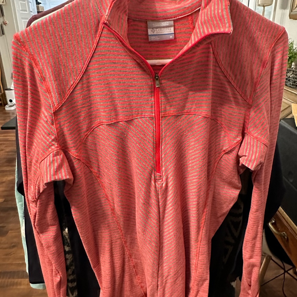 Columbia, 1/4 zip sweater, M